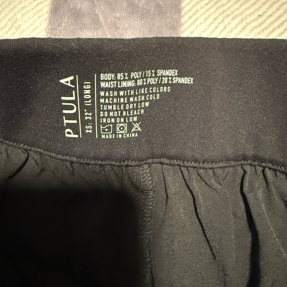 P'tula Black Wide Leg Pants - Picture 6 of 8